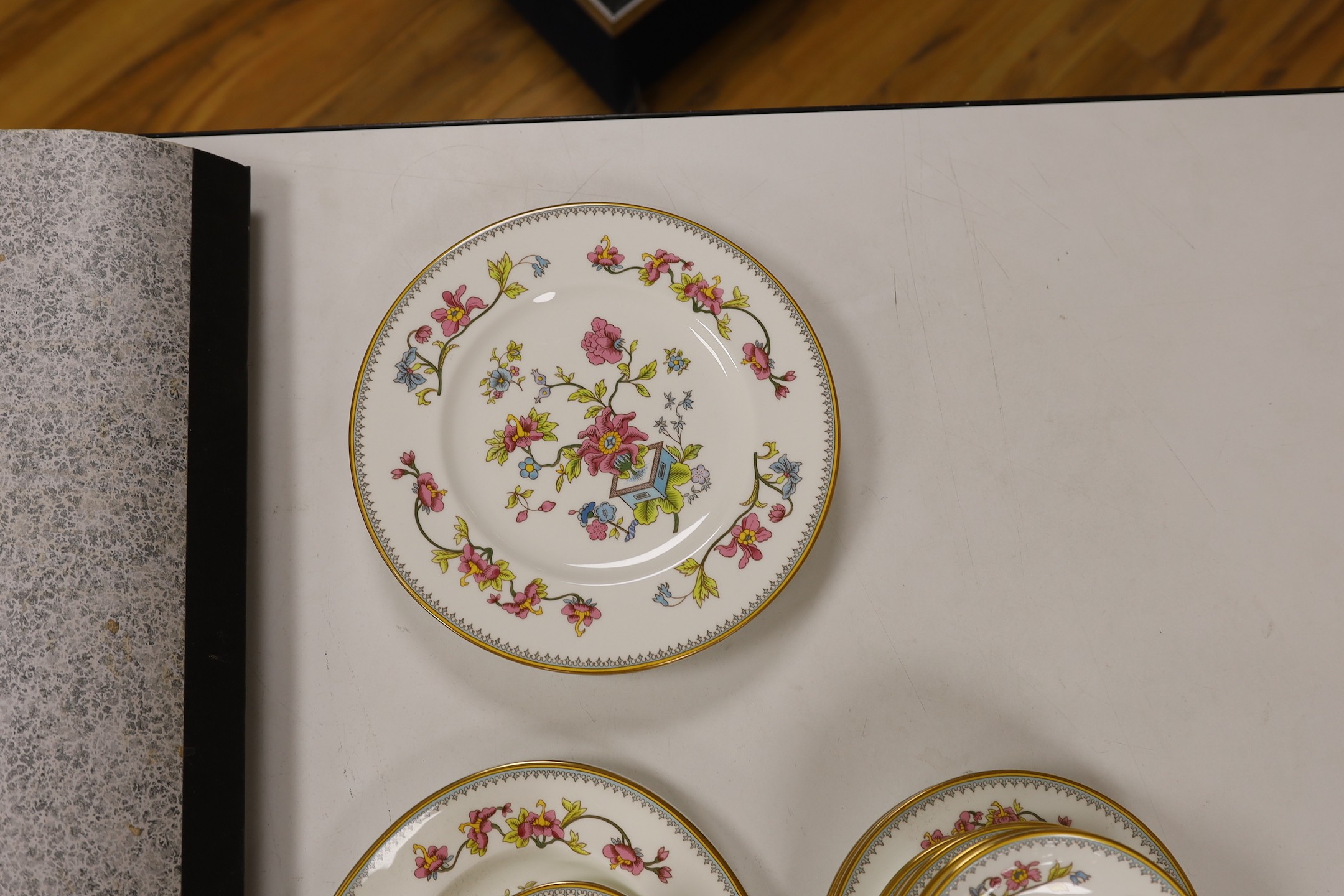 A Coalport Persian Flower part dinner service